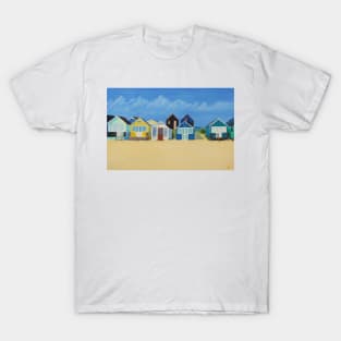 Hengistbury Beach Huts - c T-Shirt